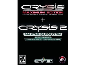 86% off Crysis Maximum / Crysis 2 Maximum Pack (PC Download)