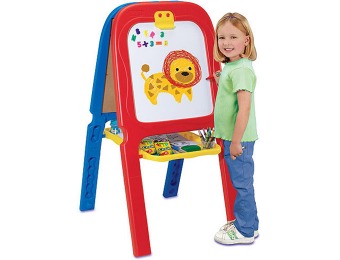 75% off Crayola 3-in-1 Double Easel with Magnetic Letters