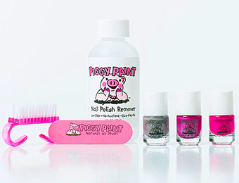 50% off Piggy Paint Nail Polish & Remover Gift Set