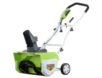 $80 off GreenWorks 26032 12 Amp 20" Corded Snow Thrower