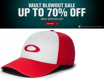 Oakley Vault Blowout Sale - Up to 85% off Apparel & Accessories