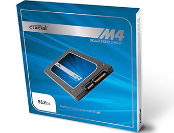 50% off Crucial m4 512GB Solid State Drive