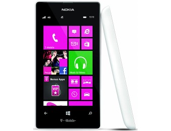 $80 off Nokia Lumia 521 T-Mobile No-Contract 4G Cell Phone