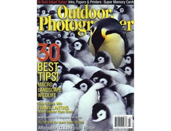 $35 off Outdoor Photographer Magazine, $4.99 / 10 Issues