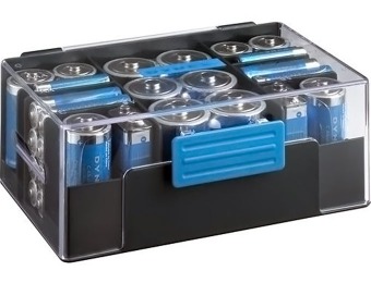 42% off Dynex Assorted Batteries with Storage Box (42-Pack)