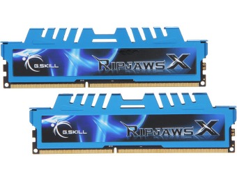 $19 off G.SKILL Ripjaws X Series 8GB (2 x 4GB) Desktop Memory