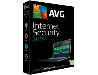 $70 off AVG Internet Security 2014 - 3 PCs / 2-Year