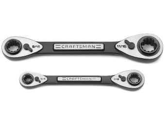 $20 off Craftsman 35421 CM 2PC Wrench 4 in 1 Set
