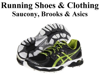 Up to 75% off Running Shoes & Clothing, Saucony, Brooks & Asics