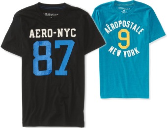 80% off Aeropostale Men's Athletic Graphic T-Shirts