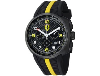 $860 off Ferrari F1 Fast Lap Carbon Fiber Dial Chronograph Watch