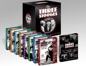 76% off Three Stooges: Ultimate Collection DVD Set (20 Discs)