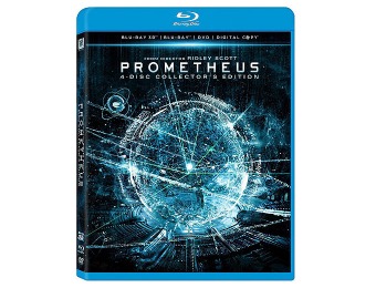 $37 off Prometheus (Blu-ray 3D/ Blu-ray/ DVD/ Digital Copy)