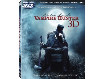 $35 off Abraham Lincoln: Vampire Hunter (Blu-ray 3D Combo)