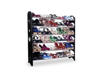 $20 off Six-Tier Shoe Rack – Holds Up To 30 Pairs of Shoes