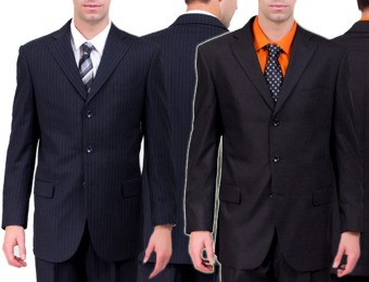 $220 off Abini Classic Italian Cut Men's Suits, Regular or Big & Tall