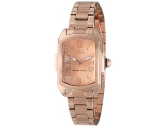 $445 off Invicta 15158 Lupah Rose Gold Dial 18k Ion-Plated Watch
