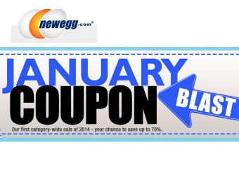 Newegg January Coupon Deals - Save up to 70% off