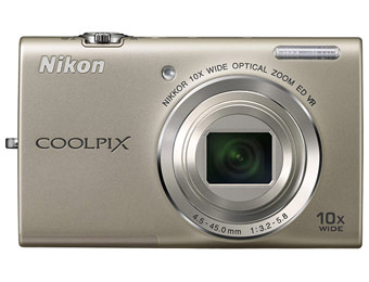 57% Off Nikon Coolpix 16 Megapixel Compact Camera - Silver