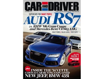 $45 off Car and Driver Magazine Subscription, $4.50 / 12 Issues