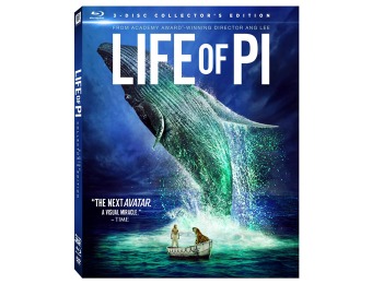 $33 off Life of Pi (3D Blu-ray + DVD Combo)