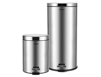 $70 off Cuisinart 30L Stainless Steel Step Can + 5L Bonus Can