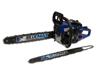 $134 off Blue Max 14/20" 45cc Bar and Chain Gas Chainsaw Combo