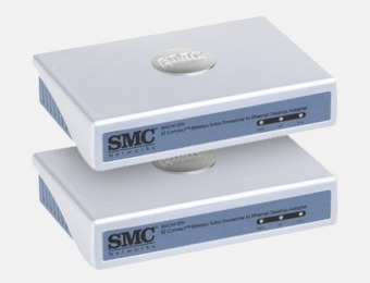 $165 off 2-Pack SMC EZ Turbo Powerline Network Adapter