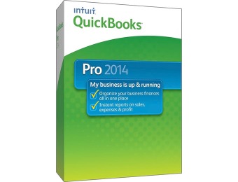 $100 off Intuit QuickBooks Pro 2014 - Windows