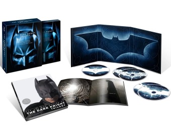 $28 off The Dark Knight Trilogy Limited-Edition Gift Set (Blu-ray)