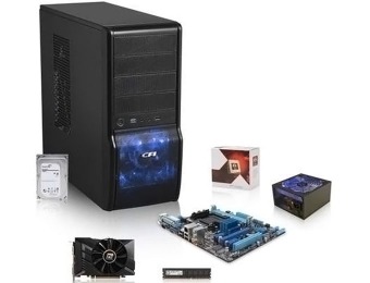 $88 off AMD FX-4300 Quad-Core 3.8GHz CPU Barebones Desktop Kit