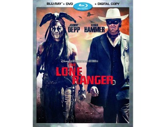 $20 The Lone Ranger (Blu-ray + DVD + Digital Copy)