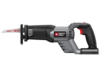 48% off Porter-cable PC18RS 18-Volt Cordless Reciprocating Saw