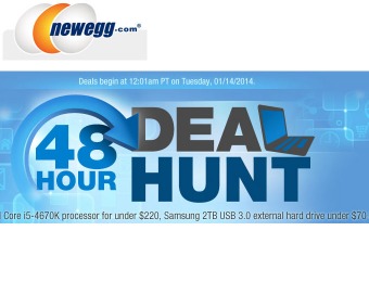 Newegg 48 Hour Deal Hunt - Tons of Great Items on Sale