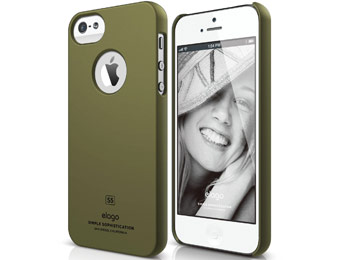 55% Off Elago S5 Slim Fit Case for iPhone 5 Camo Green