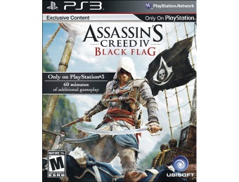 50% off Assassin's Creed IV Black Flag - Playstation 3