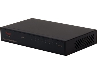 56% off Rosewill RFS-108 8 port 10/100Mbps Fast Ethernet Switch