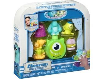 58% off Disney Pixar Monsters University Bathtub Finger Puppets