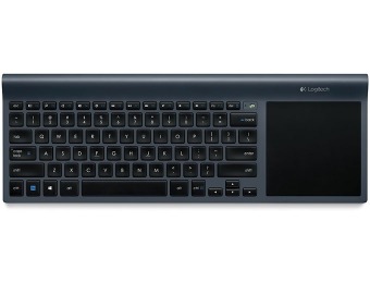 50% off Logitech TK820 Wireless Keyboard w/Touchpad, Refurbished
