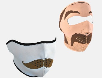 Neoprene Face Mask Sale - Solid or Graphic Full and Half Mask
