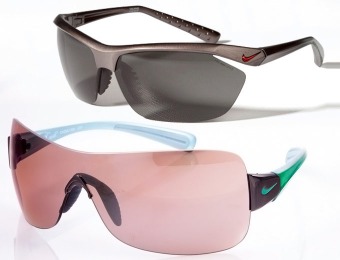 Up to 89% off Nike Sunglasses - $29.99 to $34.99