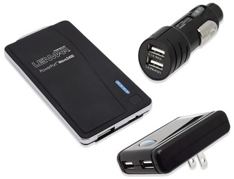 67% off Lenmar Power Anywhere Kit, Power Bank, Car & Wall Charger