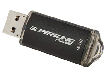 Patriot Supersonic Pulse 16GB USB 3.0 Flash Drive after $8 rebate