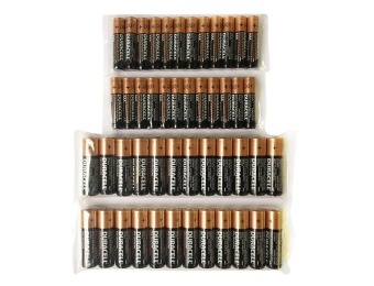 60% off Duracell 48-Pack with 24 AA and 24 AAA Alkaline Batteries