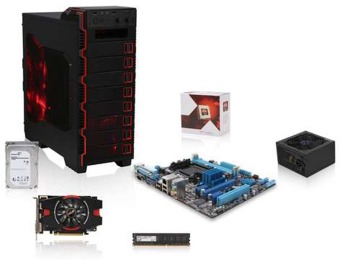 $120 off AMD FX-6300 Vishera 3.5GHz Quad-Core Barebones Kit