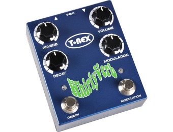 42% off T-Rex Engineering Whirly Verb Reverb Guitar Effects Pedal