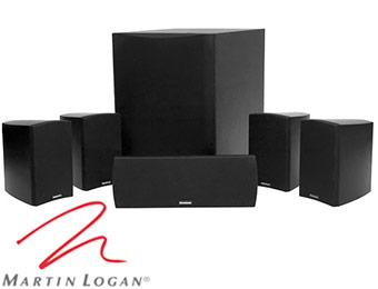 75% off Martin Logan MLT-2 5.1Ch Speaker System w/ EMCYTZT2954