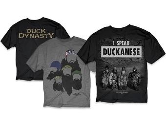 $57 off Changes Duck Dynasty Men's T-Shirts, 8 Styles