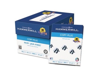 64% off HammerMill Copy Plus Copy Paper, Case - 5000 Sheets