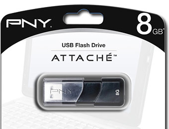 Extra 78% off PNY Attache 8GB USB 2.0 Flash Drive